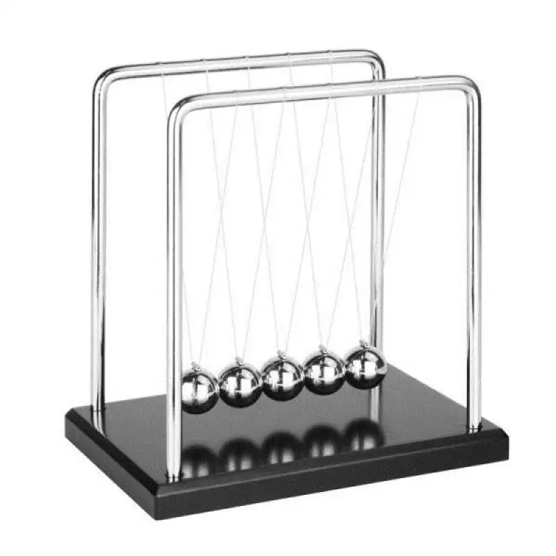Venta al por mayor clásico base Newton cuna equilibrio bolas Física Ciencia péndulo hogar Oficina escritorio Decoración