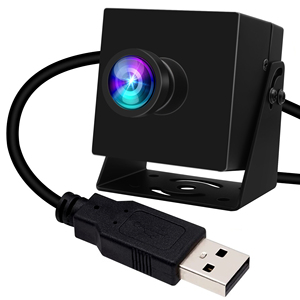 ELP 12megapixel USB fotocamera Plug and Play per Linux Raspberry Pi Windows No distorsion Lens 120fps 1080P Webcam per Glof Swing