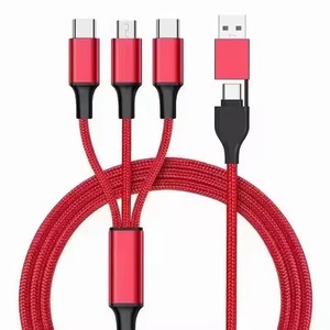 สายดาต้าคุณภาพสูงแบบ3 in 1แบบครบวงจรใช้งานได้ยาวนาน - Product Image 1