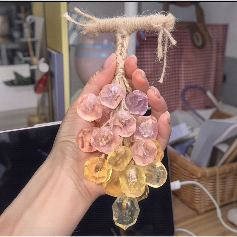 Prismatic pink grape soap-foaming net pack