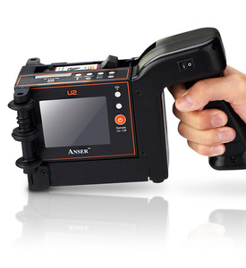 U2 Tragbare Druck codier maschine Schnellt rocknende Tinten wörter Batch-Eier Verfalls datum Handheld-Tintenstrahldrucker-Codier maschine - Product Image 6