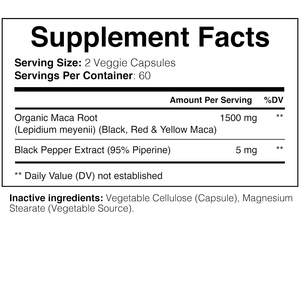 OEM Hot Selling Maca <strong>Power</strong> Capsule Helps <strong>Hormone</strong> Balance Supplement for Men Promotes Energy Maca Root Capsules - Product Image 6