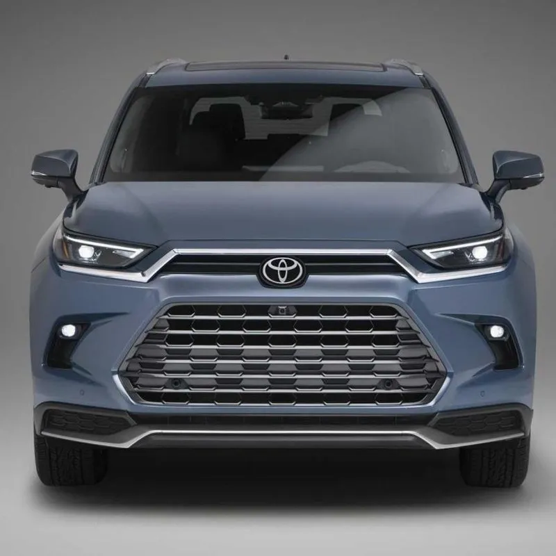 Mobil Toyota Highlander 2023 2.5L elektrik cerdas, mobil bekas kualitas tinggi dengan 7-dudukan SUV 237hp versi berkendara semua roda