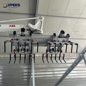25Kg 50Kg 75Kg Automatic Industrial <strong>Robot</strong> Stacker Palletizing Stacking Machine Packaging Line for Box <strong>Pallet</strong> Palletizer <strong>Robot</strong>
