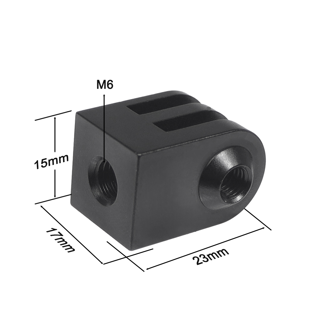 Agujero M6 Negro