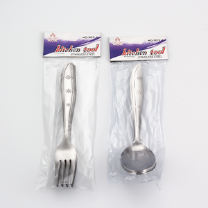 厂家直销18/0便宜银器不同设计机器抛光餐具不锈钢餐具 - Product Image 6