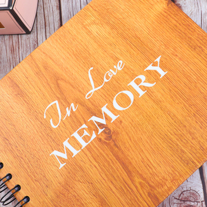 Memorial Funeral Signature Guest Book <strong>Memory</strong> in Loving <strong>Memory</strong> - Product Image 5