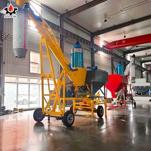 Equipo de descarga de cemento grava agregada Sistema de carga de camiones a granel Alimentador de transportador de tornillo móvil - Product Image 2