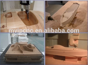 Máquina enrutadora CNC grande de 5 ejes para productos compuestos de madera y aluminio, máquina enrutadora CNC de 5 ejes - Product Image 2