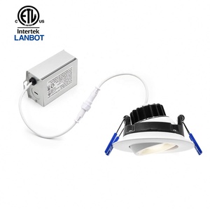 ETL 3 inch ETL 360D không thấm nước Vòng 3cct 5cct có thể điều chỉnh Gimbal dẫn xuống ánh sáng Spotlight COB Trần Đèn tại chỗ - Product Image 1