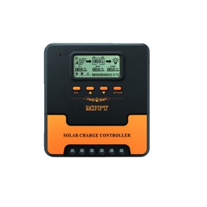 60A 50A 40A 30A 20A 10A 12V 24V regolatore pannello solare Display LCD mpt solare caricatore Controller - Product Image 1