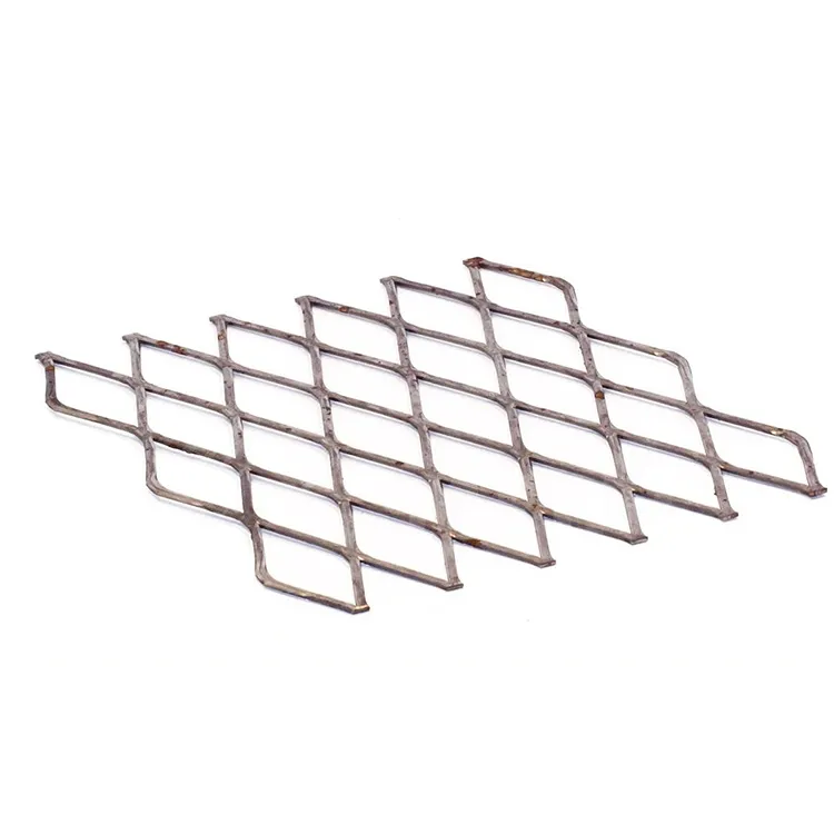 Grille en acier inoxydable galvanisé aplati 3/4 #9, treillis métallique élargi en diamant