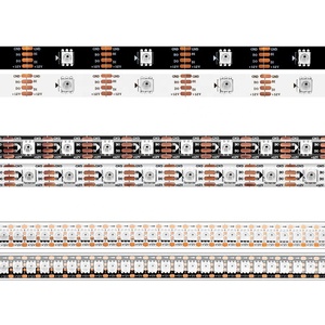WS2815 Addressable Digital Pixel Dream Color SPI Rgb Led Strip <strong>Light</strong> DC12V 12mm 144LEDs/meter Rgbic Breakpoint Resumption