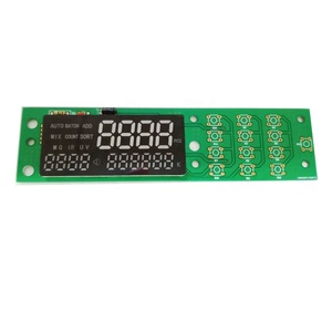 Benutzer definierte Farbe 7 LED-Segment Zeigt eine LED-LED-Anzeige mit hoher Helligkeit und sieben Segmenten an