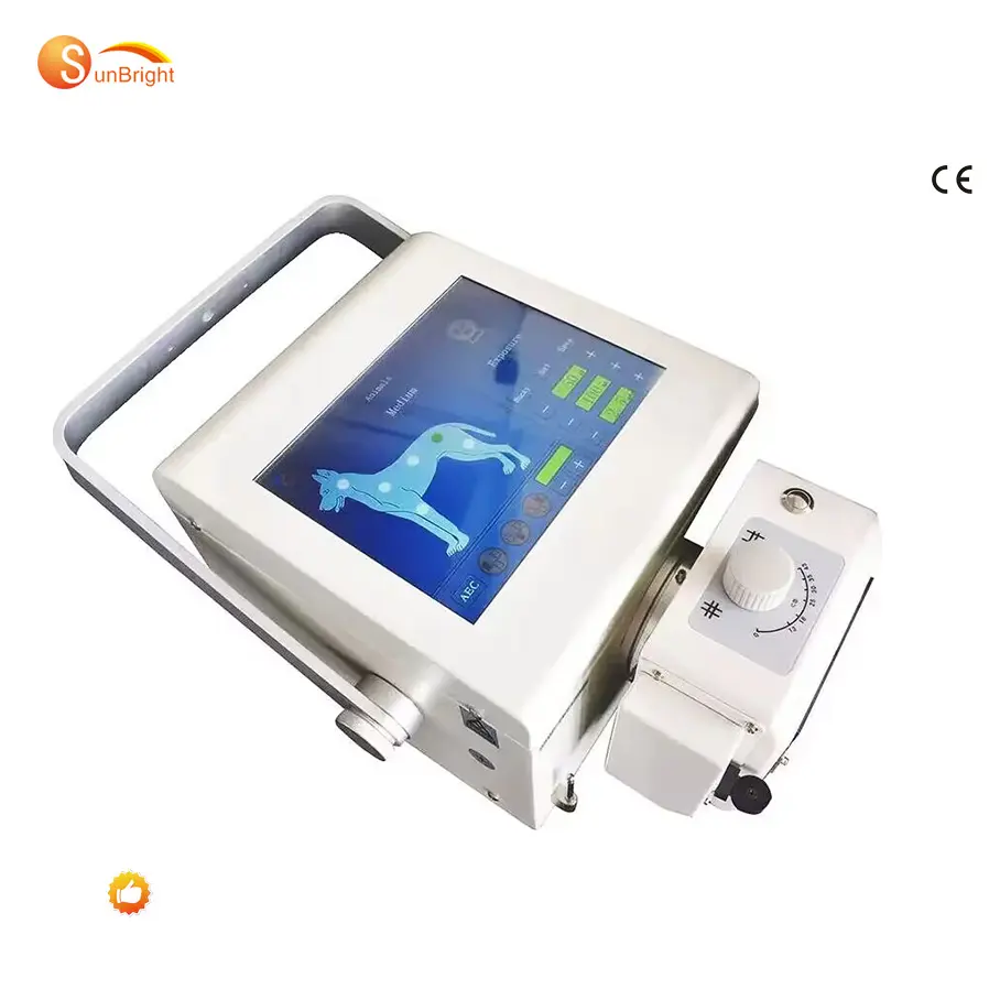 Vet Calidad superior Digital portátil de rayos X Veterinaria Máquina de radiografía digital