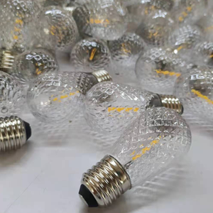 Renkli S14 LED ampuller E26 E27 kısılabilir 1W 2W dekoratif tatil ampuller için su geçirmez açık dize işık - Product Image 4