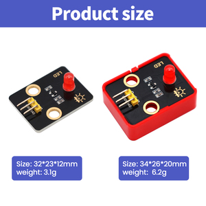 Keyebudio Arduino用ミニLEDモジュールプログラミングコーディング用ビルディングブロックに対応した多色電子モジュール - Product Image 4