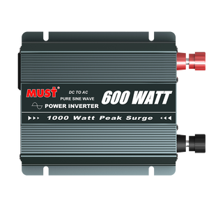 MUSTポータブル非常用電力エキスパート: PI1500LVシリーズインバーター600W12VDC入力120VAC出力 - Product Image 3