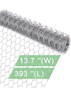 Red de malla de alambre hexagonal de hierro galvanizado de doble giro de Source Factory para Gallinero - Product Image 5