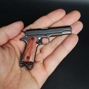 Colt 1911 oyuncak tabanca Metal modeli koleksiyonu kartuş klip Bullet gerçekçi anahtarlık taşınabilir erkek Colt 1911 oyuncak tabanca - Product Image 4