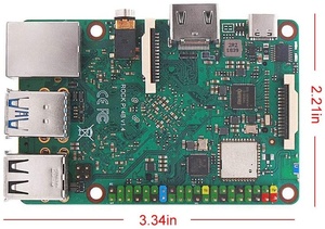 Rock PI 4B V 1,4 Rockchip RK3399 ARM Cortex Sechs Core SBC/Single Board Computer Kompatibel mit Offiziellen Raspberry pi Display - Product Image 5