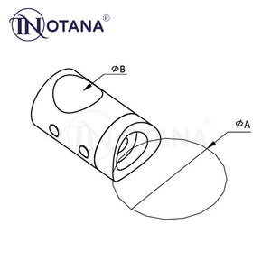Nhà Máy bán hàng trực tiếp nhôm hợp kim hồ sơ bán kính trở lại trung tâm khung kết nối thanh ngang khung - Product Image 6