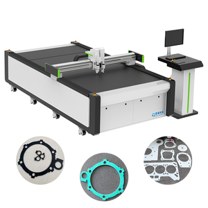 Non-die Cutting <strong>CNC</strong> Oscillating Knife Cutting Rubber Silicone Gaskets Cutting Machine Graphite Gaskets Cutting Machinery - Product Image 1