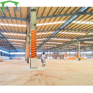 Kim loại vật liệu xây dựng prefab kho Kết Cấu Thép trung tâm mua sắm tiền chế hội trường hội thảo khung thép xây dựng - Product Image 4