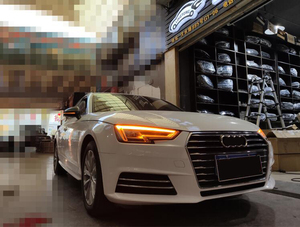 AKD-car Styling for A4 B9 2017-2019 A4L S4 RS4 <strong>Avant</strong> <strong>LED</strong> Retrofit and Upgrade DRL Daytime Running Lights Running Turn signal - Product Image 6