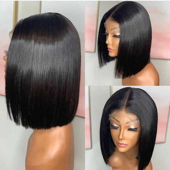 Peluca bob 4*4 de densidad 150%
