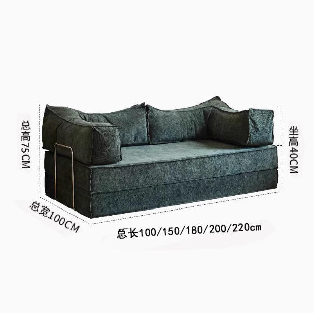 Velours côtelé vert vintage