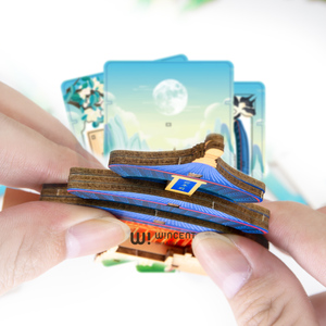 Winent批发OEM定制埃菲尔铁塔建筑纪念品拼图3d拼图模型定制 - Product Image 4