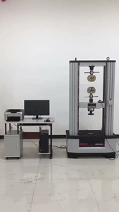 WDW-5kn tek kolonlu bilgisayarlı evrensel çekme güç testi makinesi fiyat için kauçuk çekme test - Product Image 5