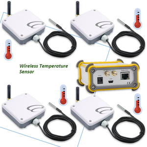 4 Sets Wireless <strong>Temperature</strong> <strong>Sensors</strong> System High <strong>Temperature</strong> Smart <strong>Data</strong> <strong>Logger</strong> Waterproof Humidity and <strong>Temperature</strong> Monitor - Product Image 1