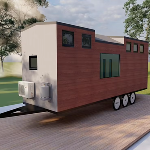 20ft Luxury Prefabricated Mobile <strong>Modular</strong> Travel <strong>Trailer</strong> Expandable Fold <strong>Container</strong> Homes Tiny <strong>House</strong> on Wheels