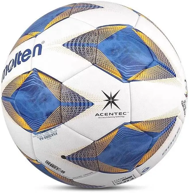 Molten Fußball F5A5000-AA, offizielle Versorgungsmaterial der Asiatischen Fußballliga Spiel thermisch gebundener Fußball Größe 5 Ballon de Football