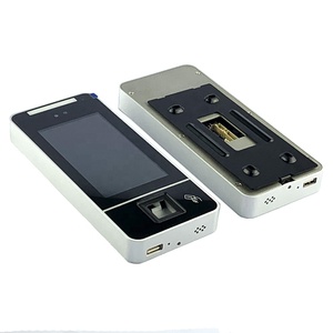 INJES Dynamische Gesicht und Fingerprint Anerkennung Dual Kamera WG Sicherheit IN HERAUS Gesichts Zeit Teilnahme Access Control Terminal - Product Image 2