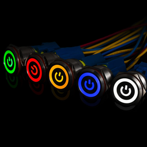 255 kare şekli 5V dağınık lens WS2812 adresli 4pin RGB LED diyot 5mm için sihirli renk ışıklı anahtarları ve düğme - Product Image 2