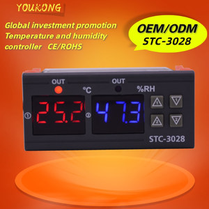STC-3028 Hygrometer Thermostat <strong>Controller</strong> Heating <strong>Sensor</strong> Incubator Digital AC <strong>Temperature</strong> Humidity <strong>Controller</strong> for Farm Plants - Product Image 3