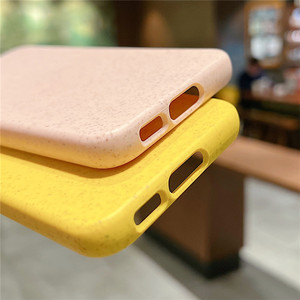 Môi trường rơm lúa mì trường hợp điện thoại cho Samsung S25 S24 S23 siêu S22 cộng với S21 FE A54 A34 A14 A13 5g phân hủy sinh học Bìa - Product Image 6