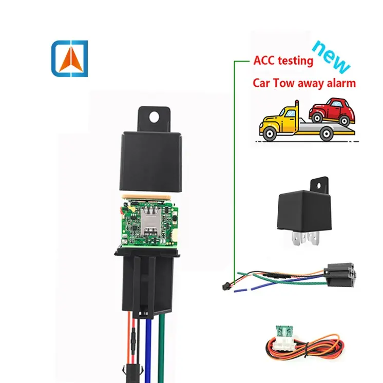 CJ730 CJGPS ACC Deteksi Anti Maling, Alarm Trailer Mematikan Tenaga Minyak Kendaraan Gps Pelacakan Perangkat Relay Gps Pelacak Mobil