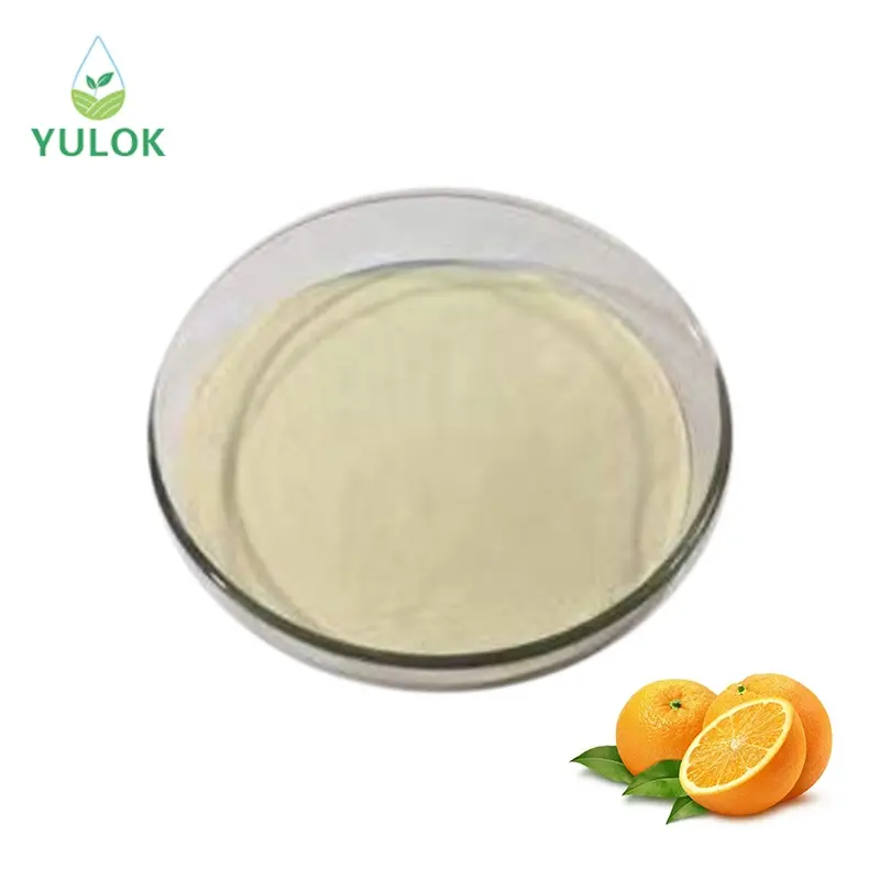 Werkslieferung Lebensmittelqualität Orangen-Obst-Extrakt-Pulver Orangensaft-Pulver