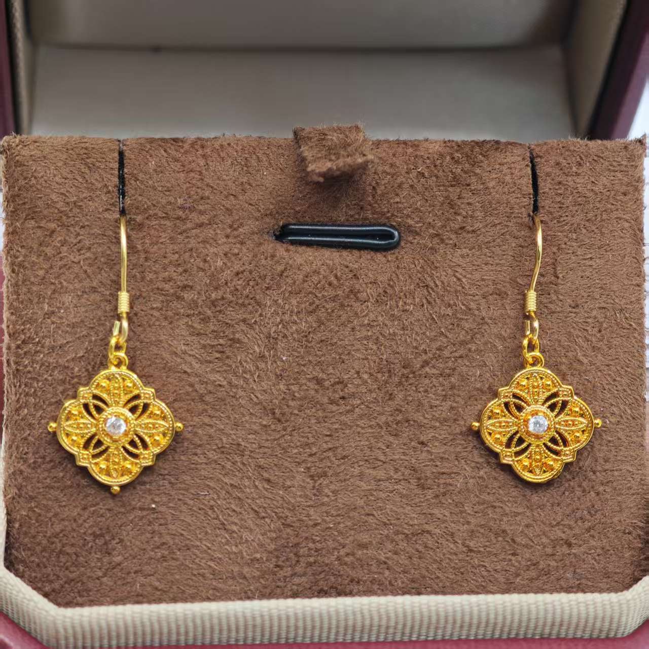 Copper with pearl inlay-2