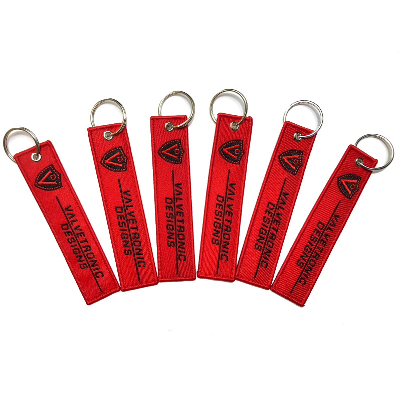 พวงกุญแจเจ็ทผ้าปักลวดลายตามสั่งของที่ระลึกส่งเสริมการขาย - Product Image 4