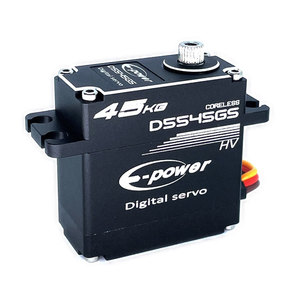 EパワーコアレスRCサーボ工場DS545GS 45kg高トルク防水リモコン玩具RCクローラーカー35kgストール45kgウィンチ - Product Image 1