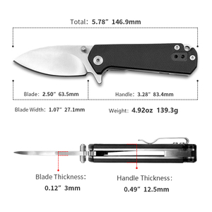 Ngoài trời Survival <span class=keywords><strong>EDC</strong></span> gấp Quà Tặng dao lưỡi thép không gỉ vật liệu nhựa Keychain cho cắm trại ngoài trời Cuộc Phiêu Lưu da - Product Image 5