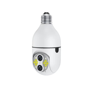 Bombilla LED E27 de 1080P, cámara inteligente tuya de 360 grados, detección humana, alarma de conexión, visión nocturna colorida, cámara ip inalámbrica - Product Image 1