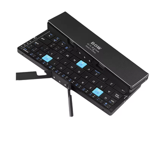 光学多媒体USB Type-C键盘64键RGB背光BT连接便携式折叠手机/笔记本电脑迷你键盘 - Product Image 4