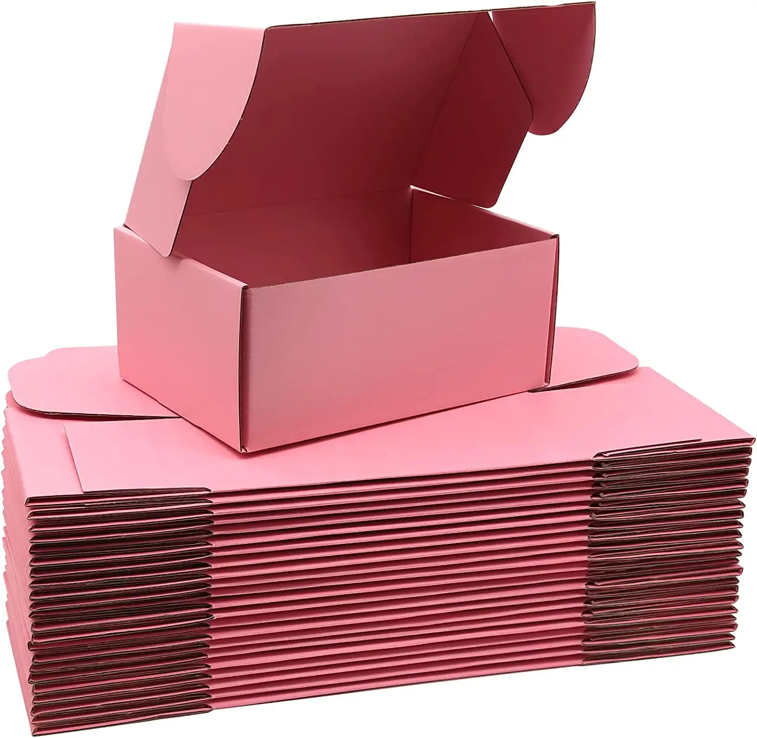 Manufacturer Color Cardboard Paper Mailing Apparel Box Custom Logo Printed Corrugated Shipping carton Packaging Box