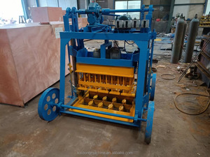 Kaidong QTM4-30B macchina per blocchi di calcestruzzo QMY4-30A macchina manuale per fabbricare mattoni piccoli